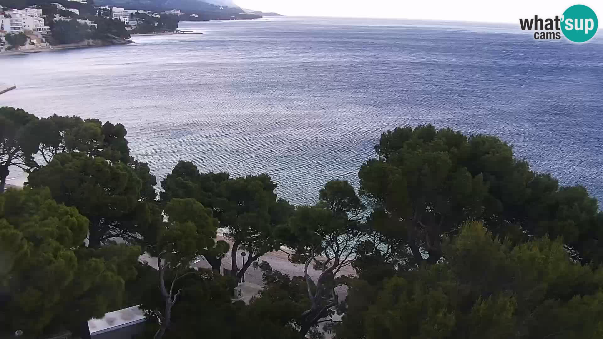 Okretna web kamera Brela – Panorama