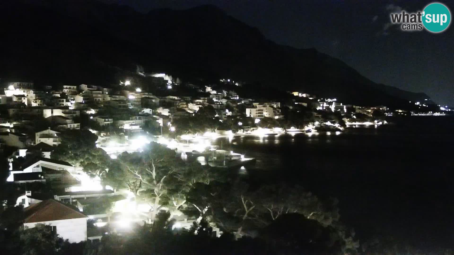 PTZ Webcam Brela – Panorama