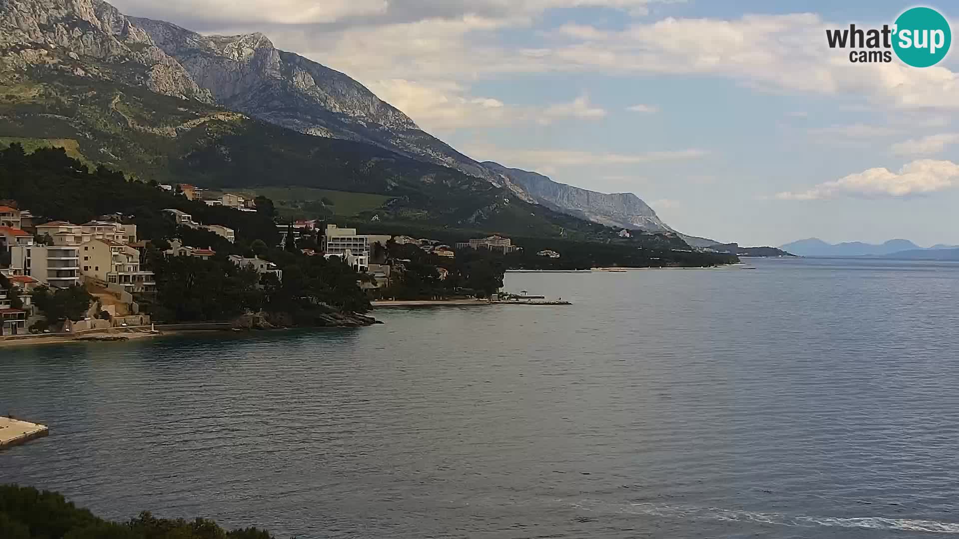 PTZ Webcam Brela – Panorama