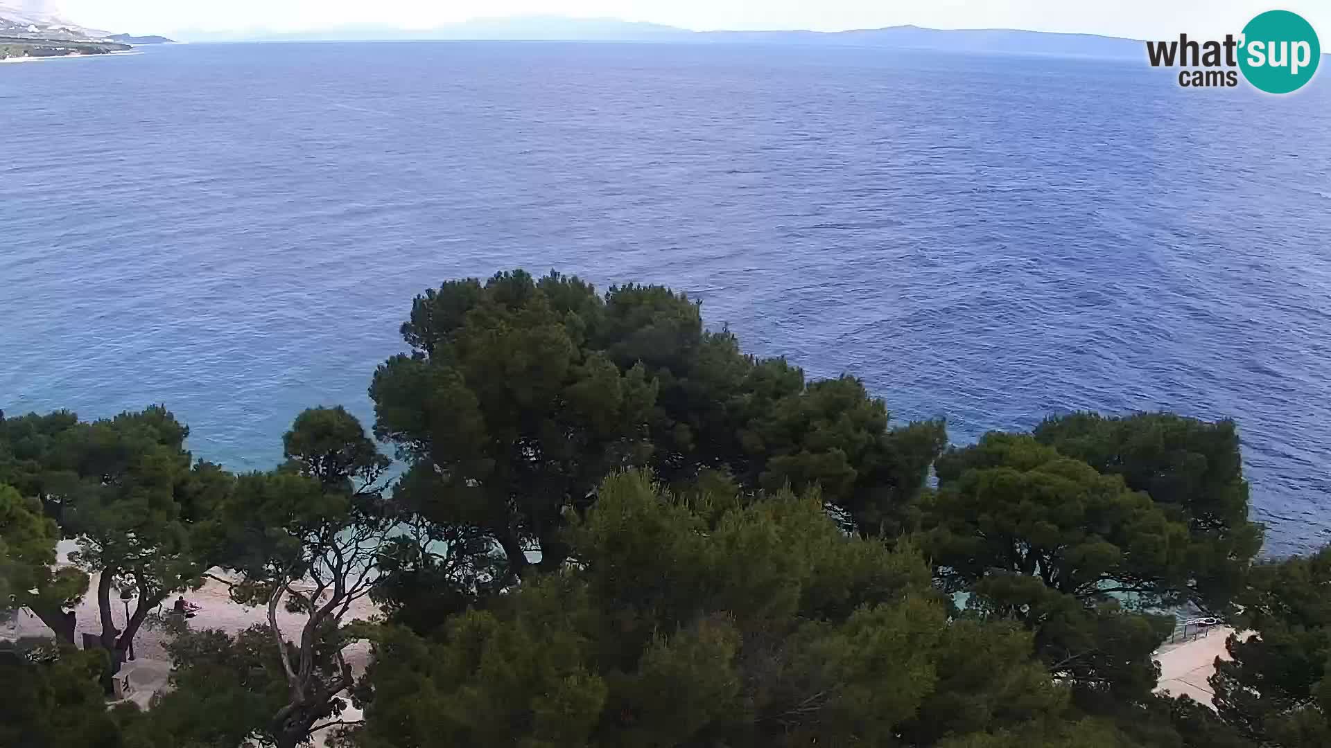 Okretna web kamera Brela – Panorama