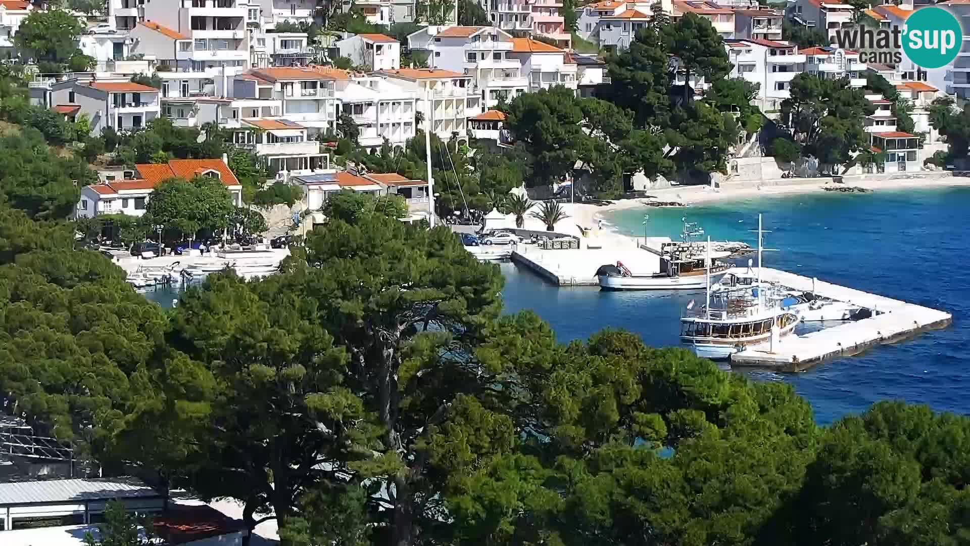 PTZ Webcam Brela – Panorama