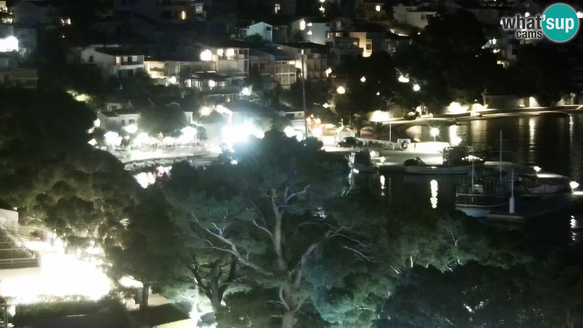 Live webcam Brela – Panorama