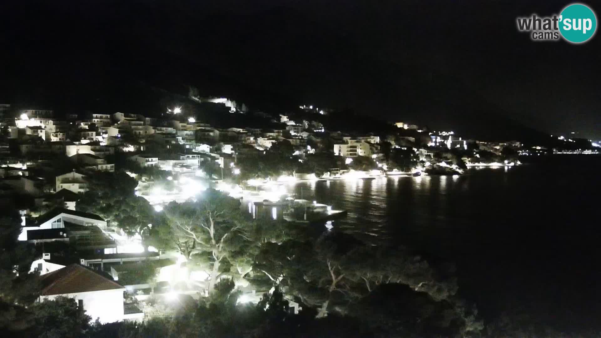 PTZ Webcam Brela – Panorama
