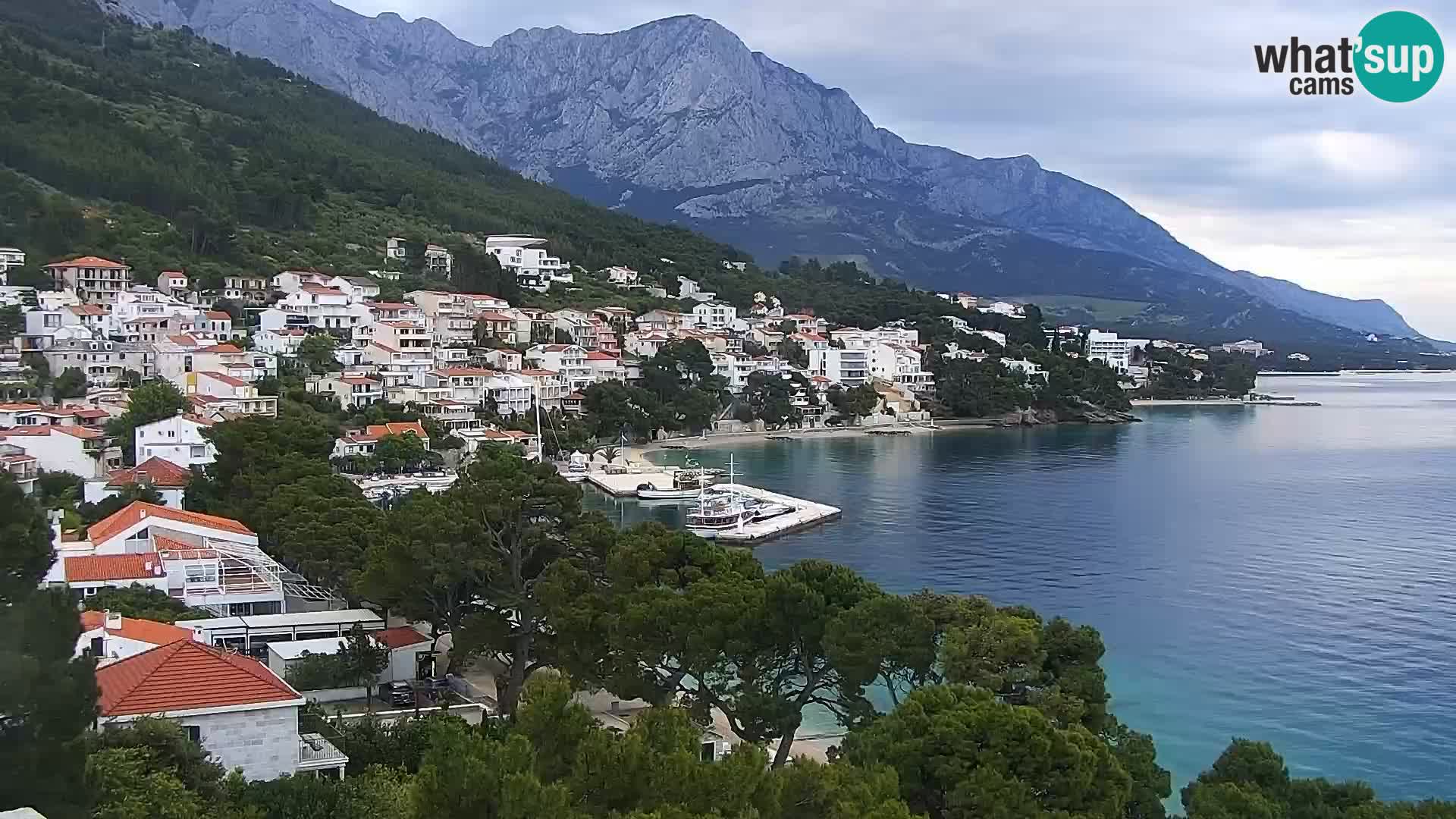 PTZ Webcam Brela – Panorama