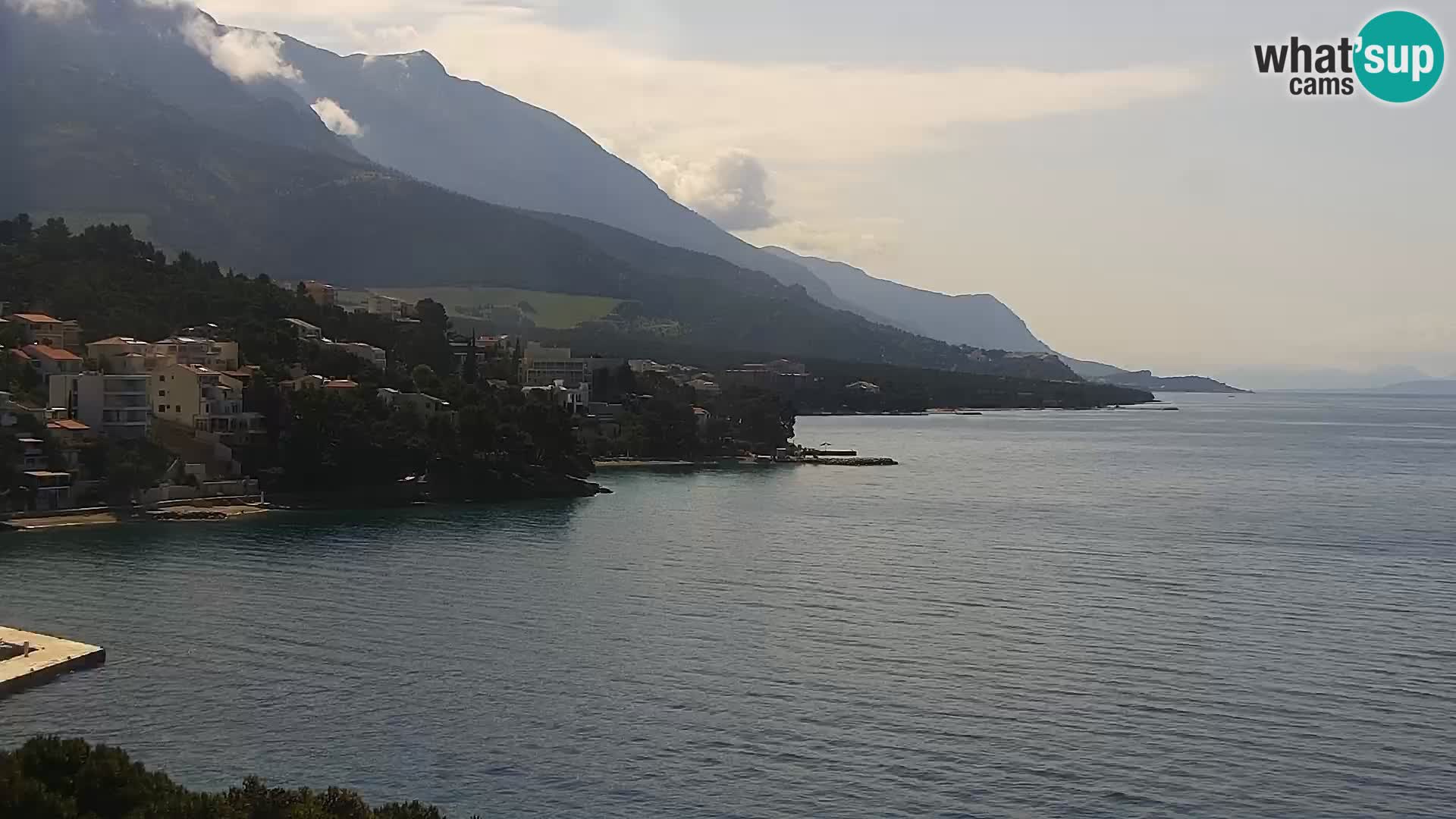 Okretna web kamera Brela – Panorama