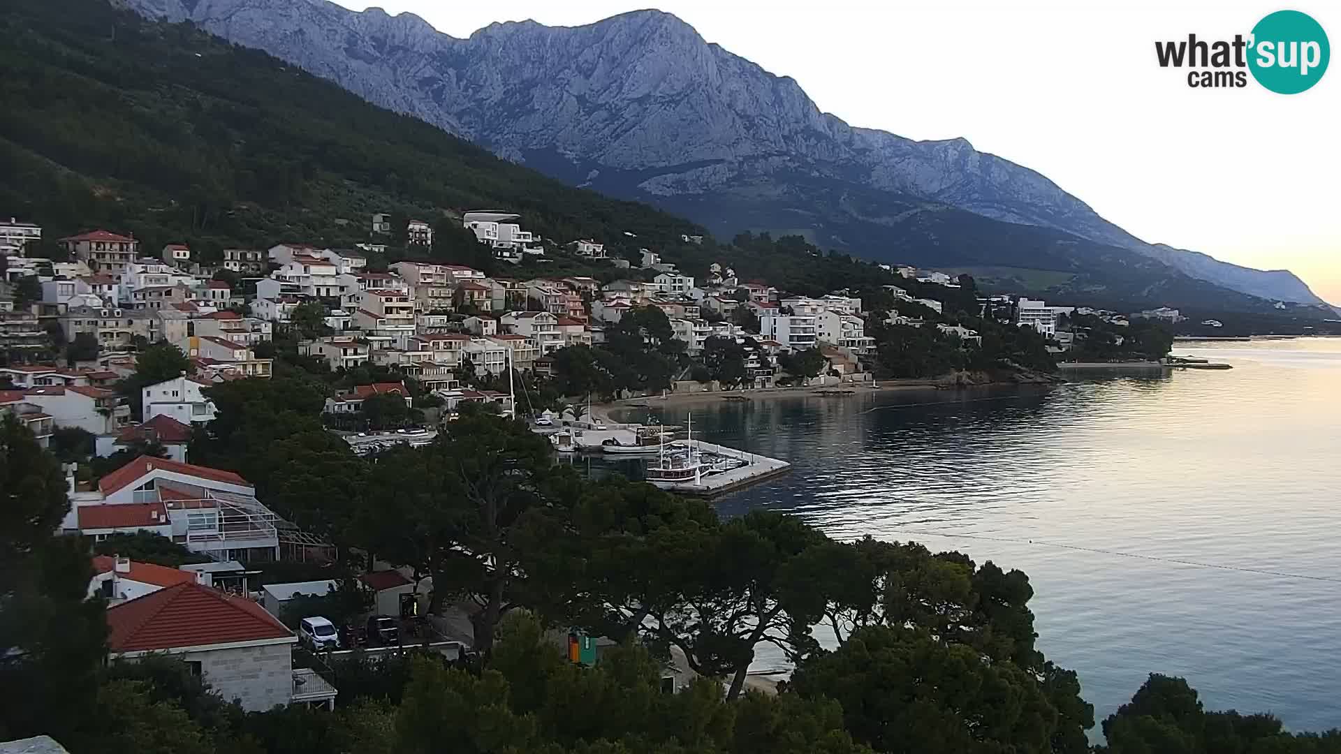 PTZ Webcam Brela – Panorama