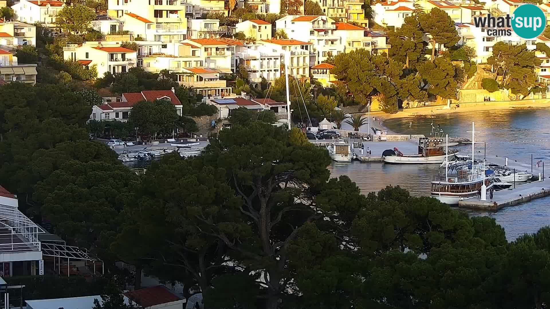 PTZ Webcam Brela – Panorama