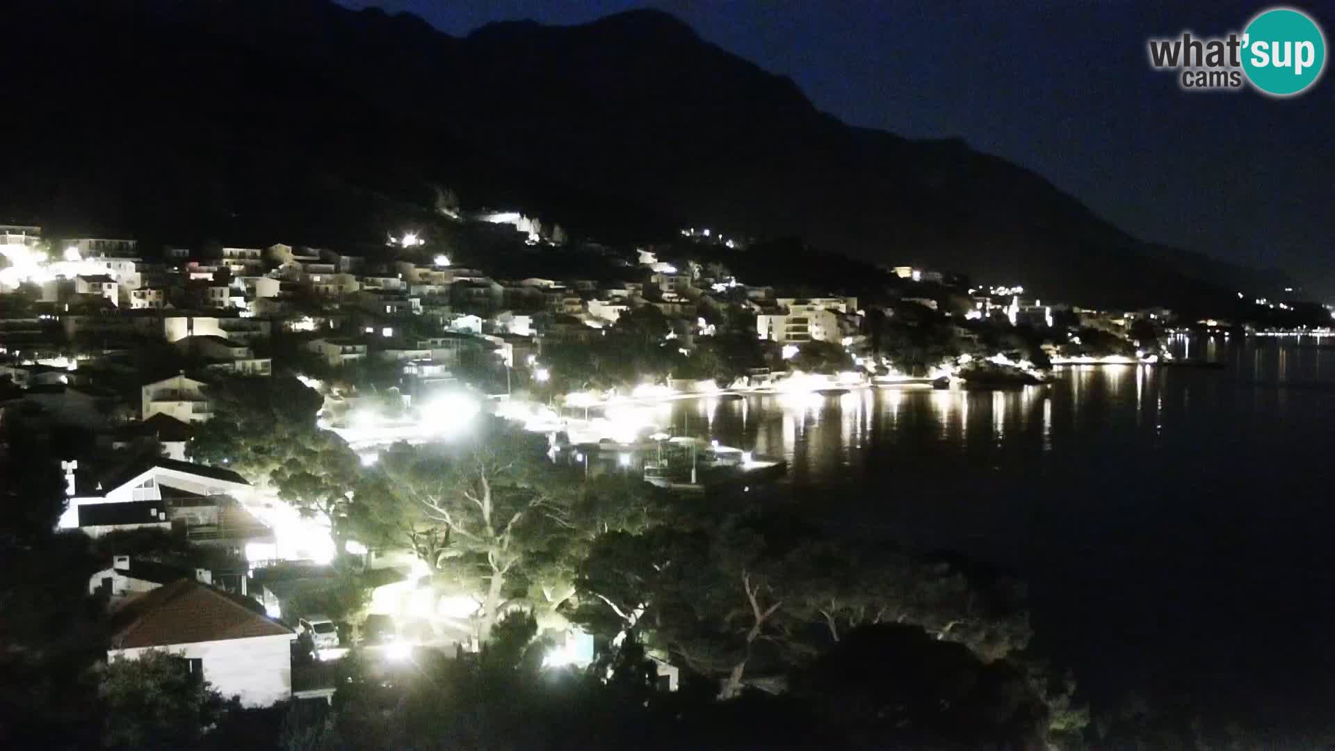 PTZ Webcam Brela – Panorama