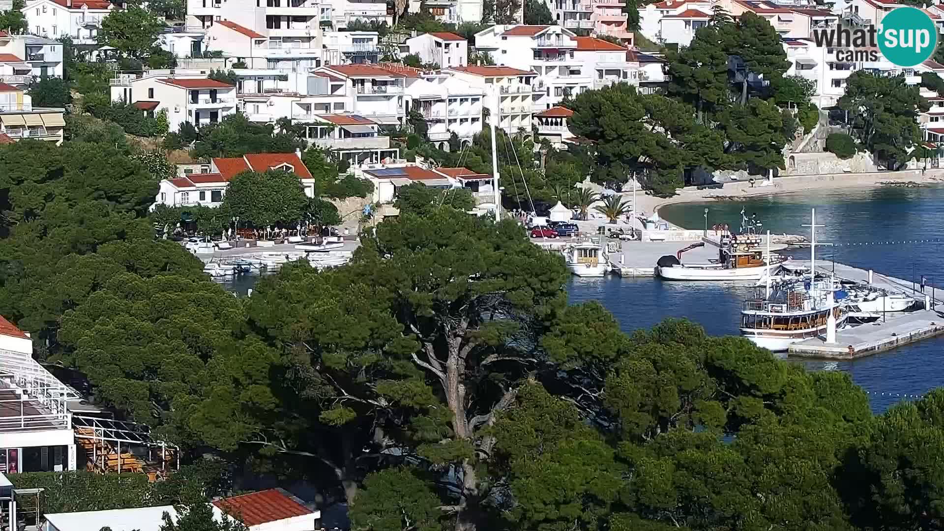 PTZ Webcam Brela – Panorama