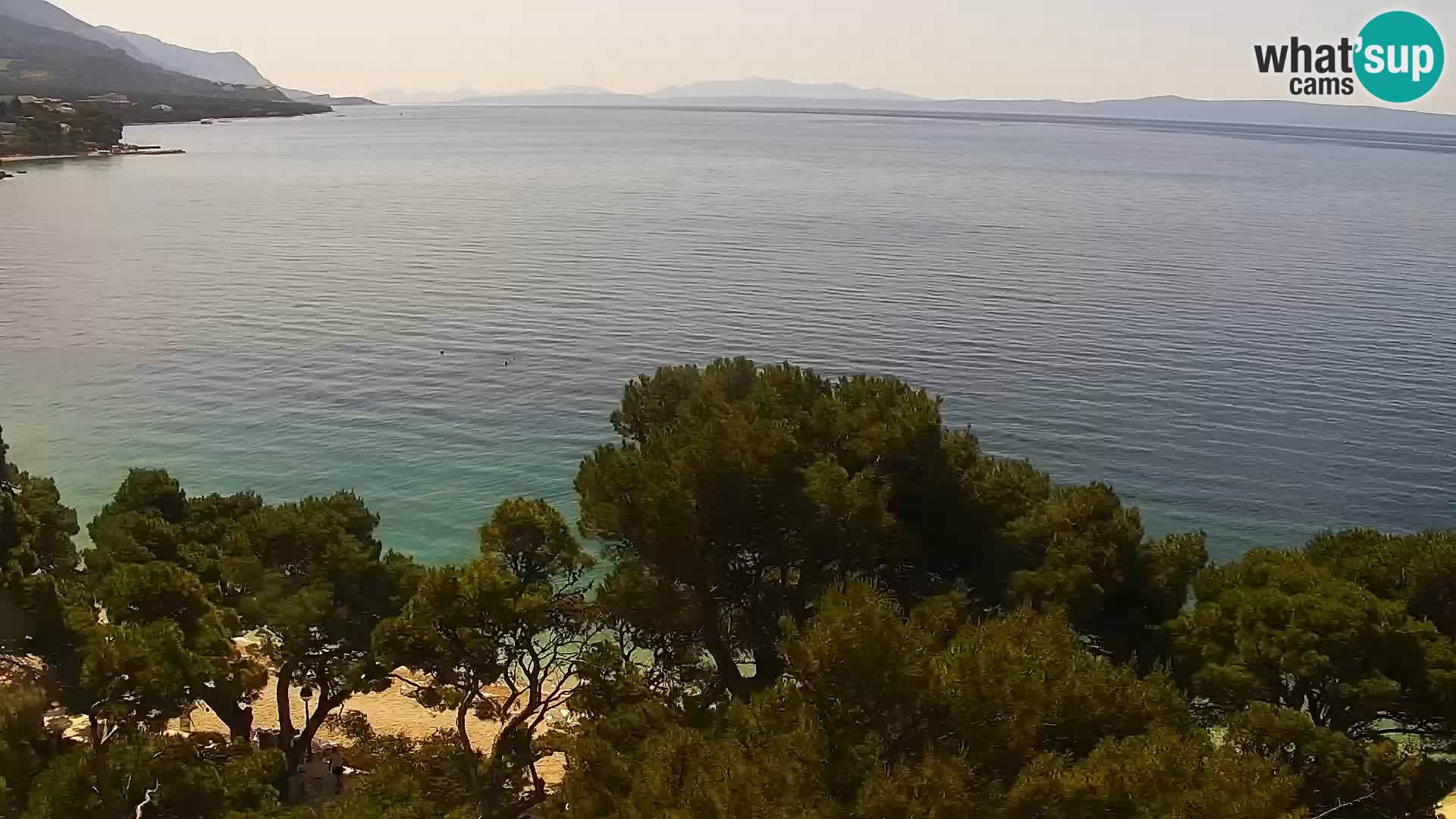 PTZ Webcam Brela – Panorama
