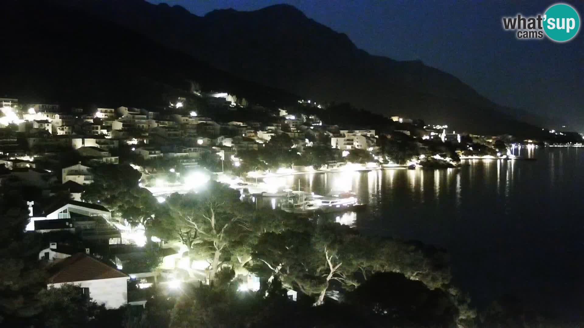 PTZ Webcam Brela – Panorama