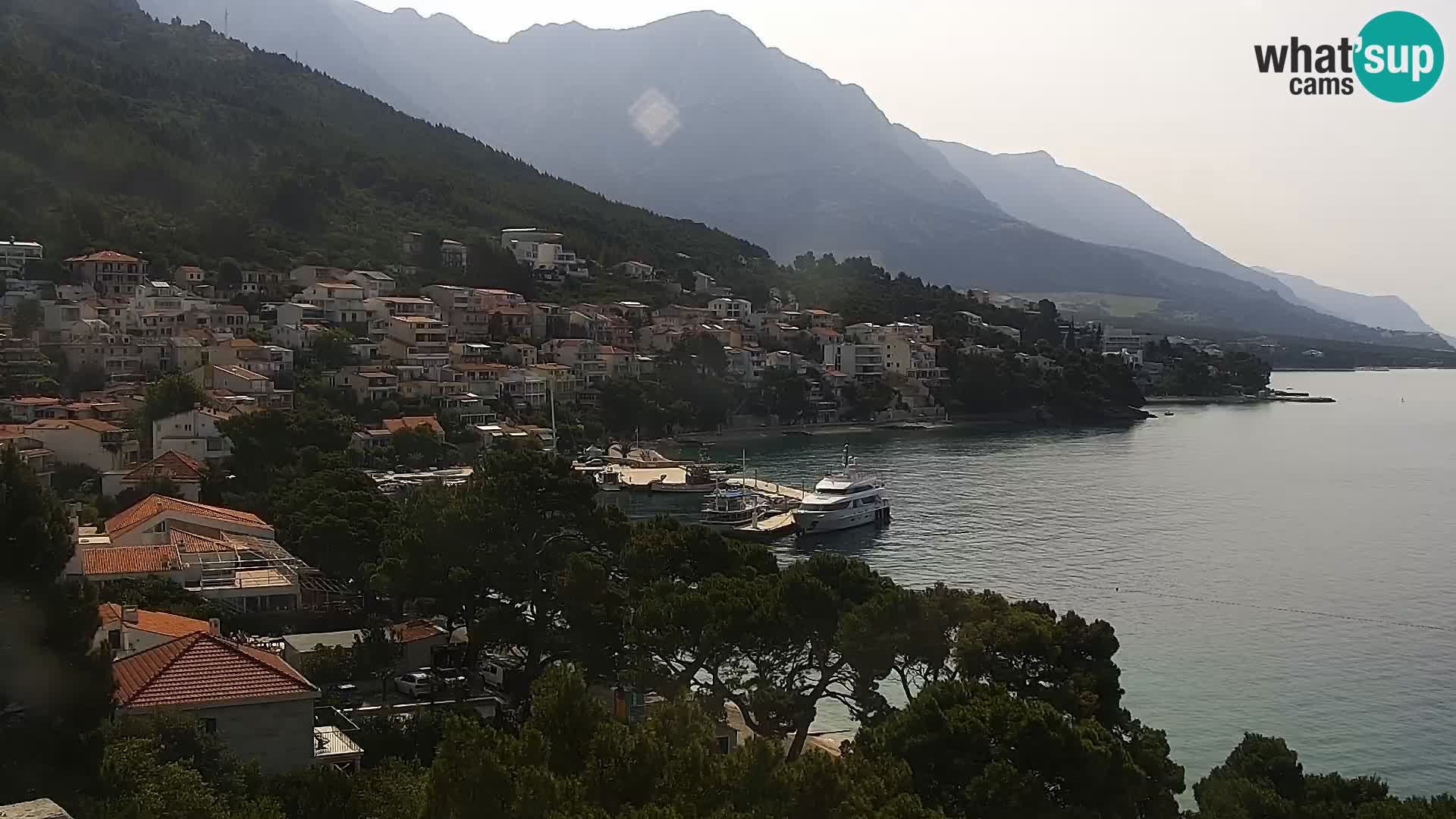 Kamera v živo Brela – Panorama