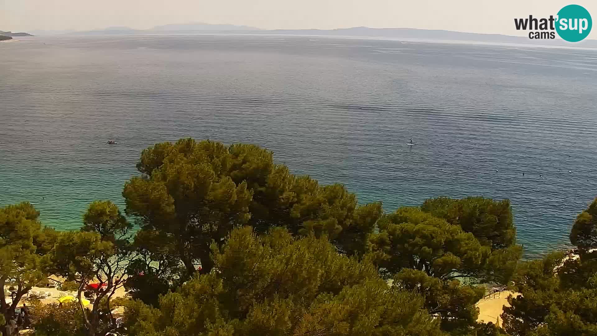 Okretna web kamera Brela – Panorama