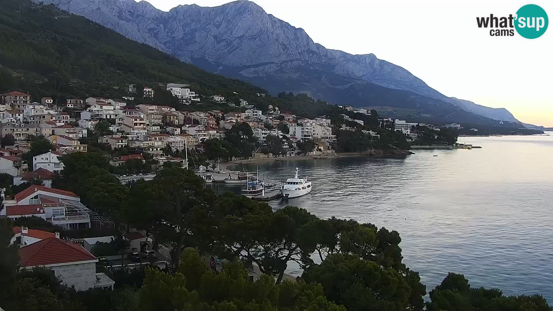 Okretna web kamera Brela – Panorama