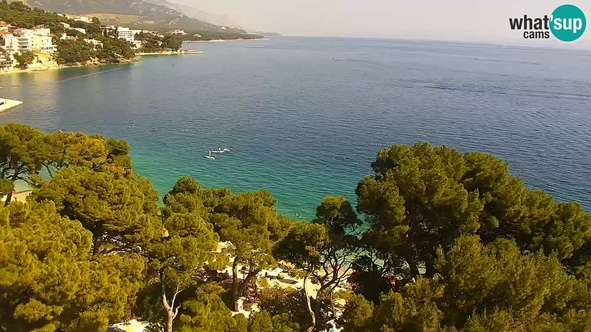 PTZ Webcam Brela – Panorama