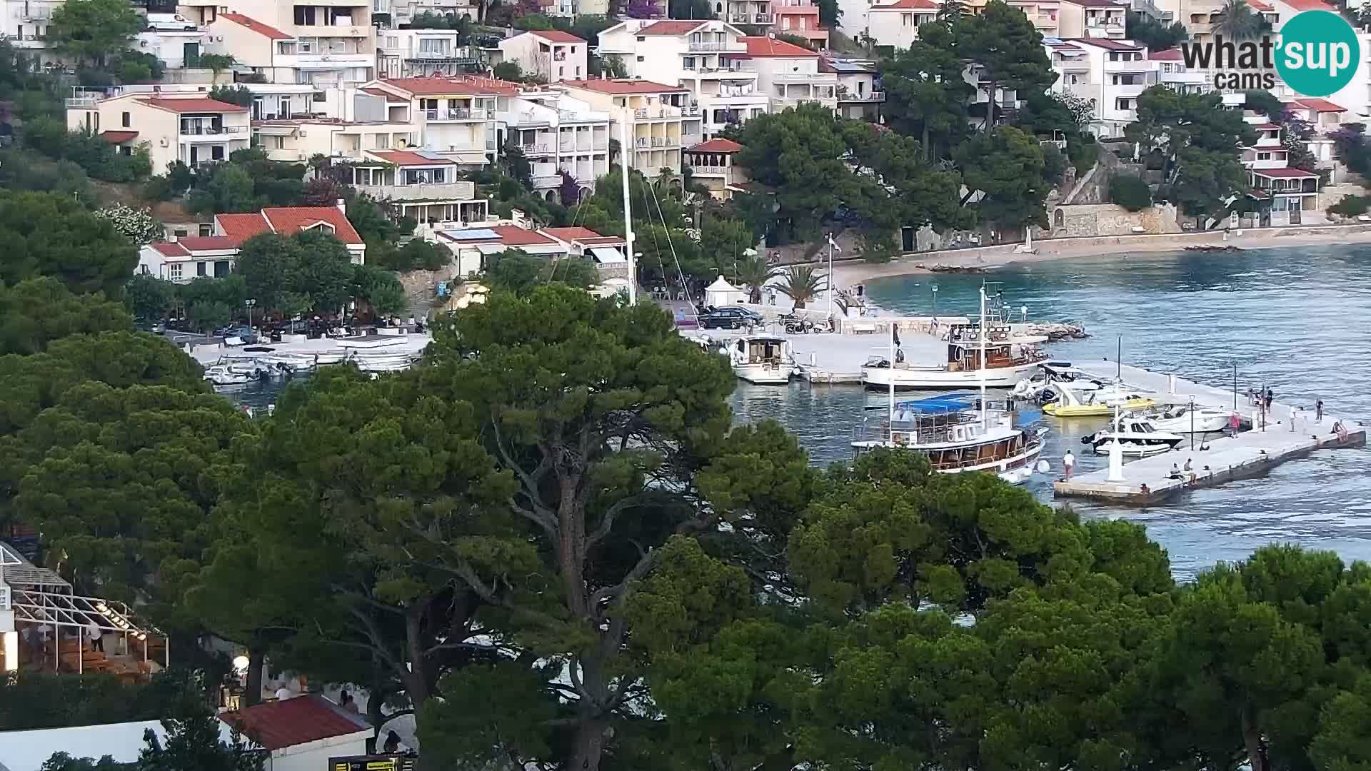 PTZ Webcam Brela – Panorama