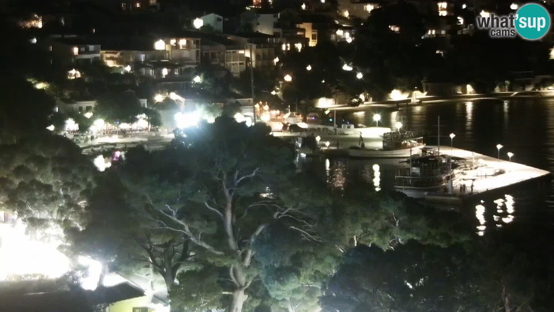 Live webcam Brela – Panorama