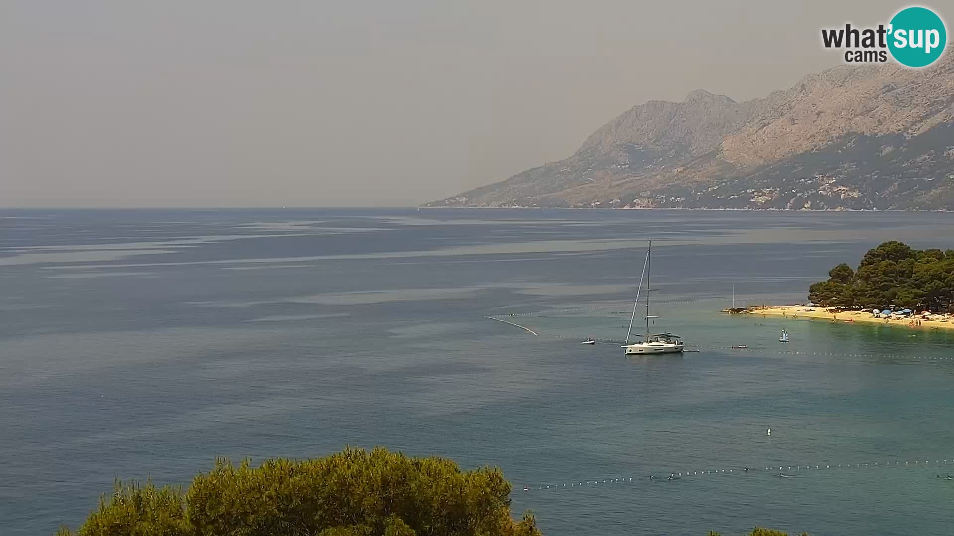 Livecam Brela – Panorama