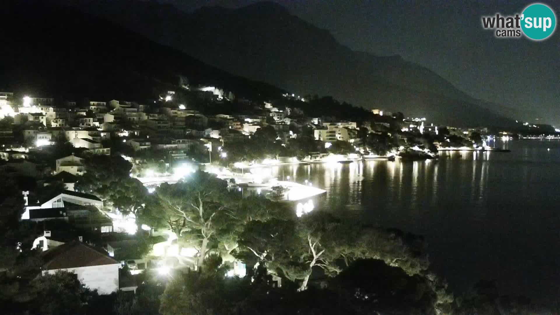 PTZ Webcam Brela – Panorama