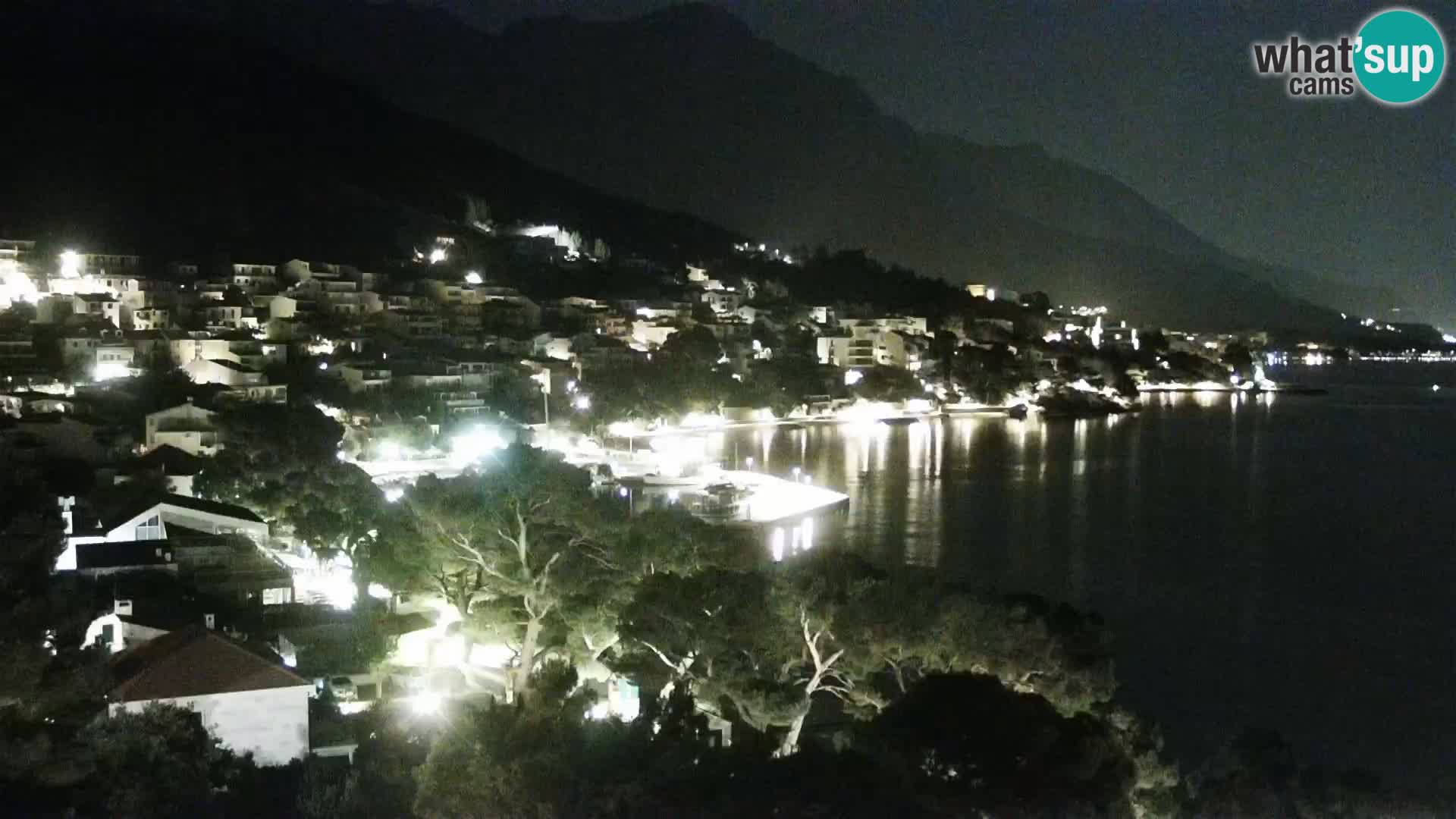 Live webcam Brela – Panorama