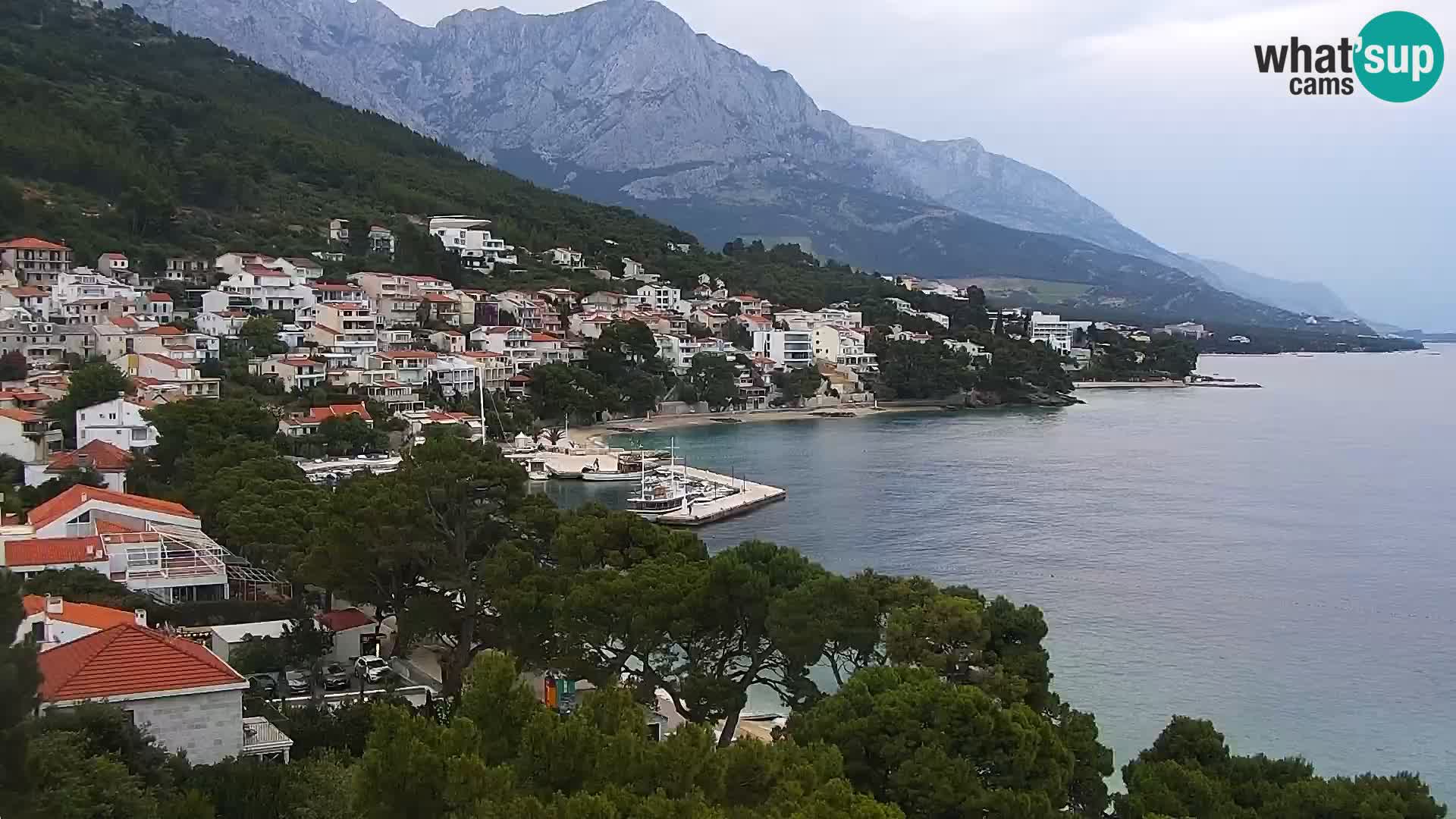 PTZ Webcam Brela – Panorama