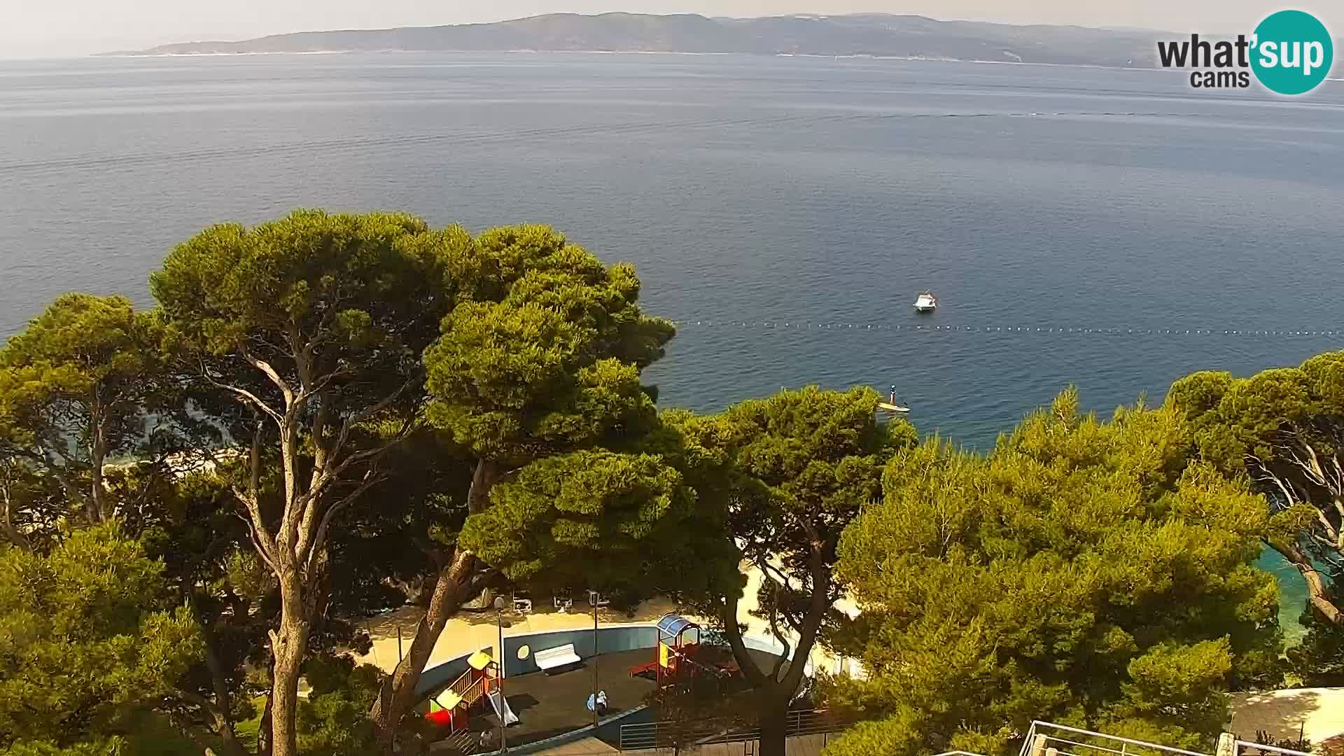 PTZ Webcam Brela – Panorama