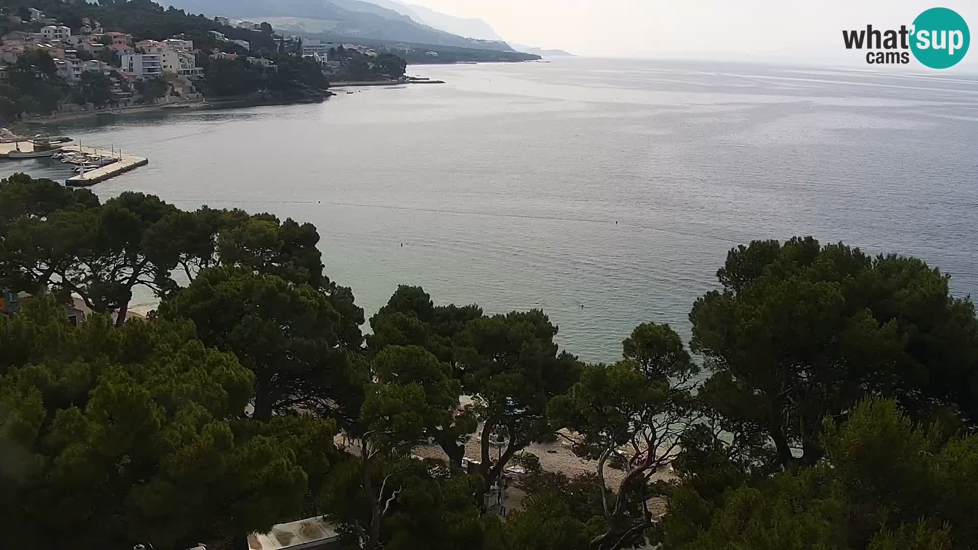 Live Webcam Brela – Panorama