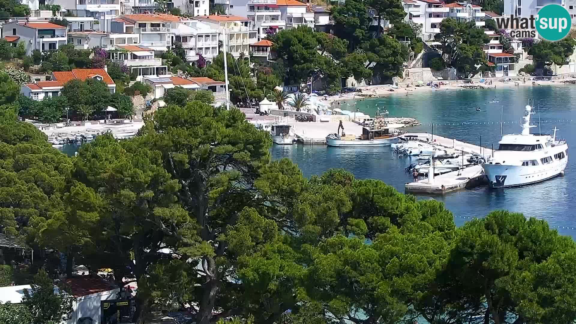 PTZ Webcam Brela – Panorama