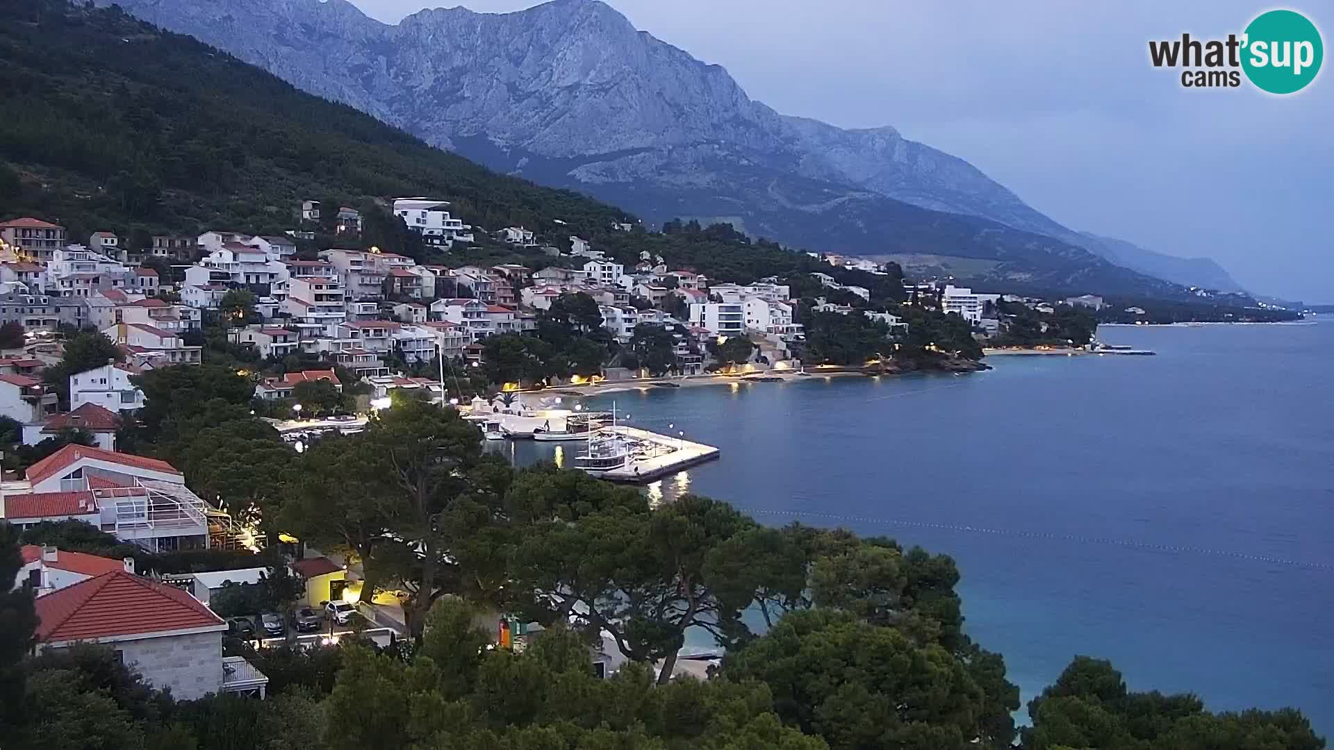 PTZ Webcam Brela – Panorama