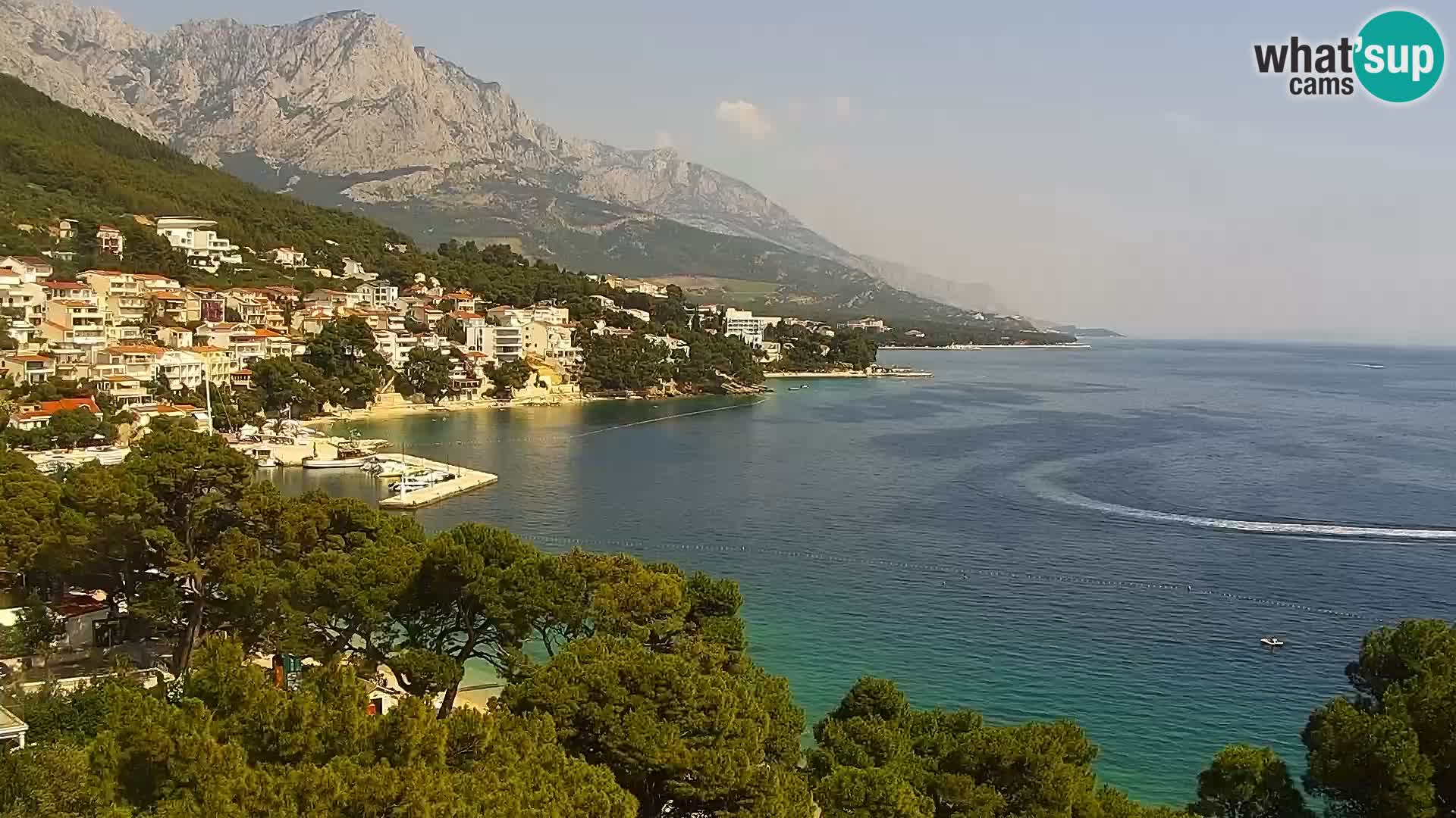 Livecam Brela – Panorama