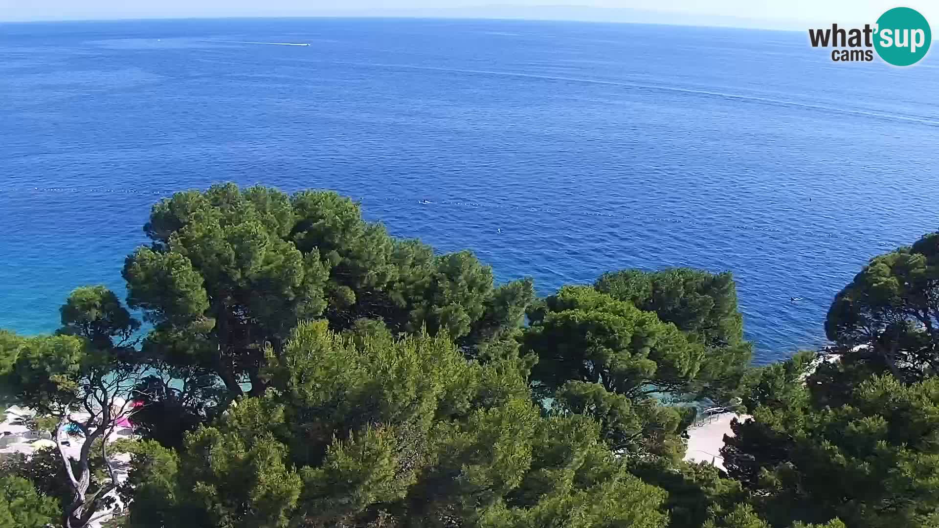 PTZ Webcam Brela – Panorama