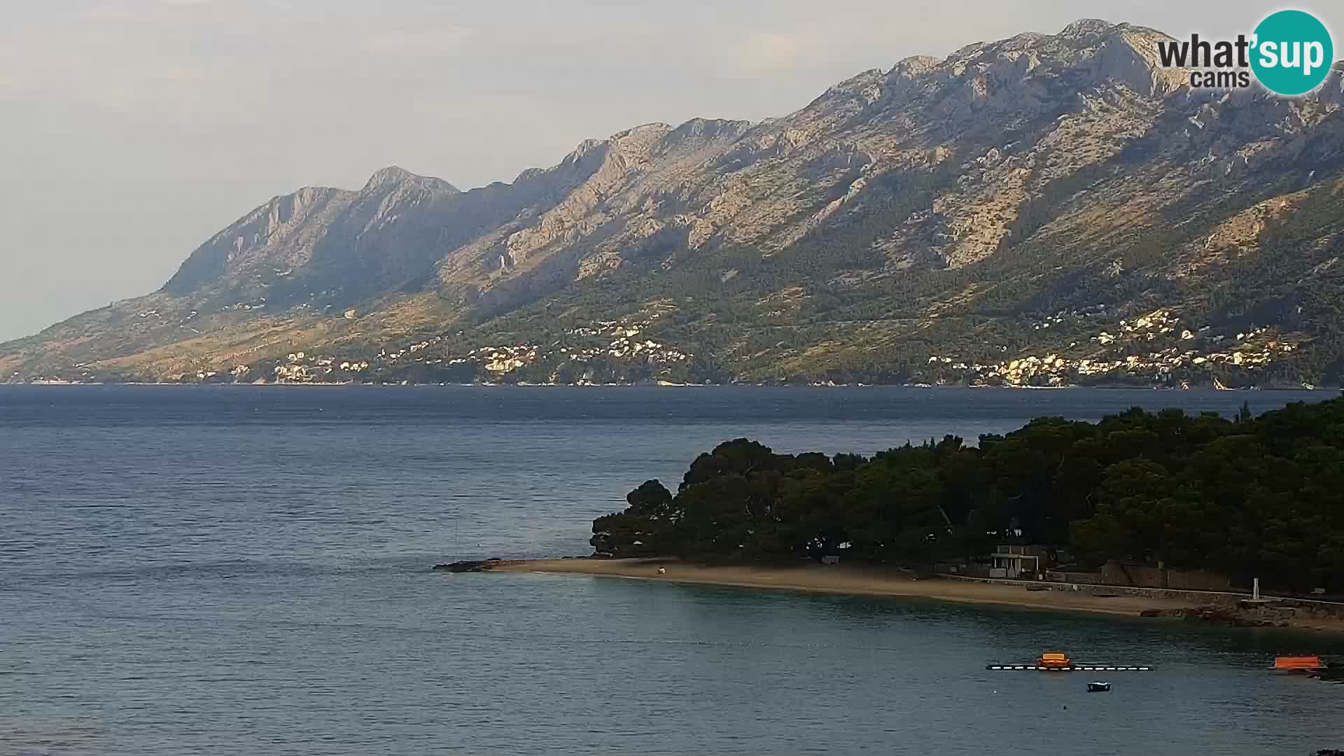 PTZ Webcam Brela – Panorama