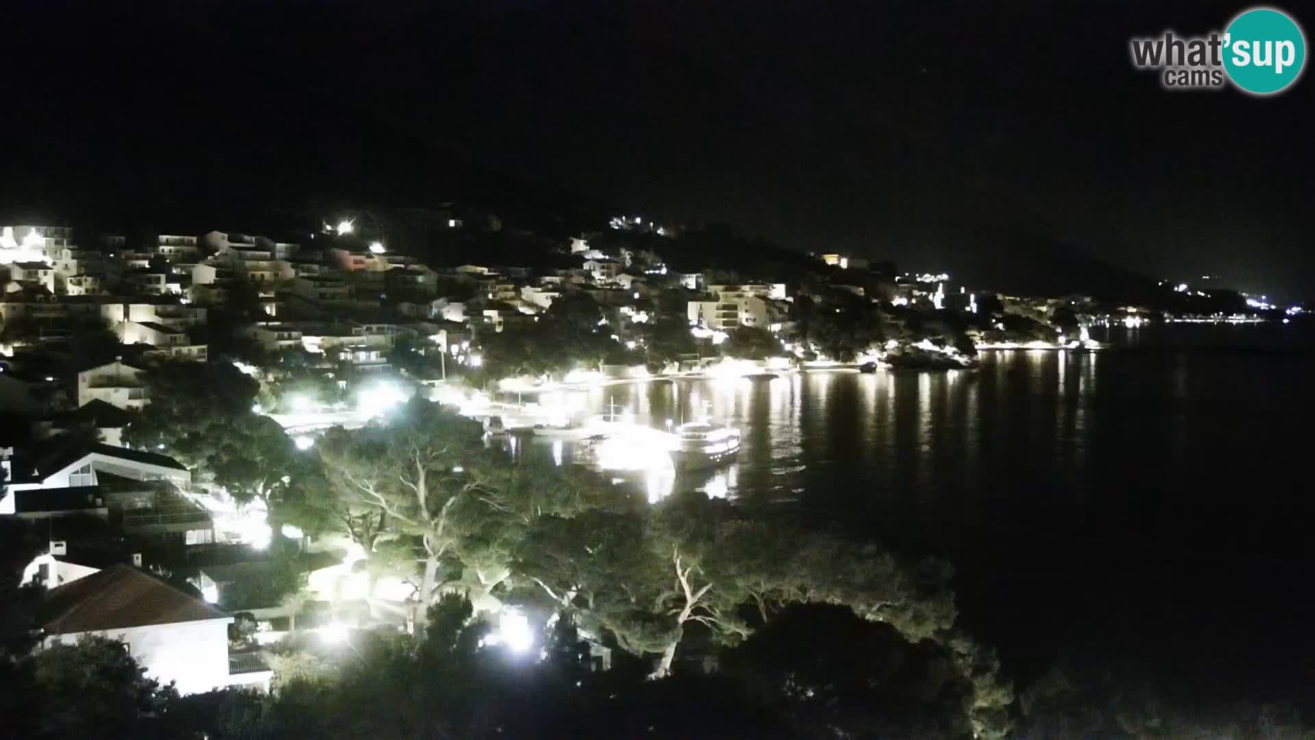 Live webcam Brela – Panorama