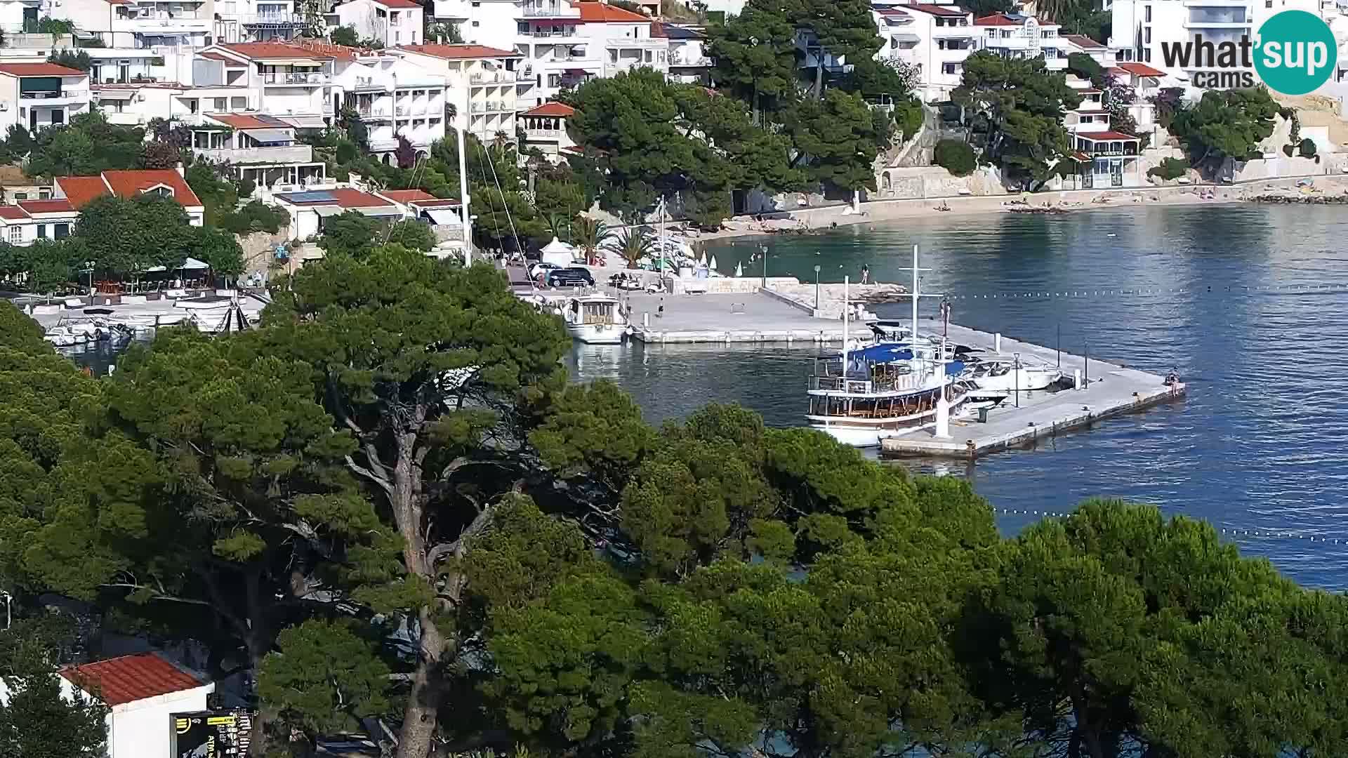 Okretna web kamera Brela – Panorama