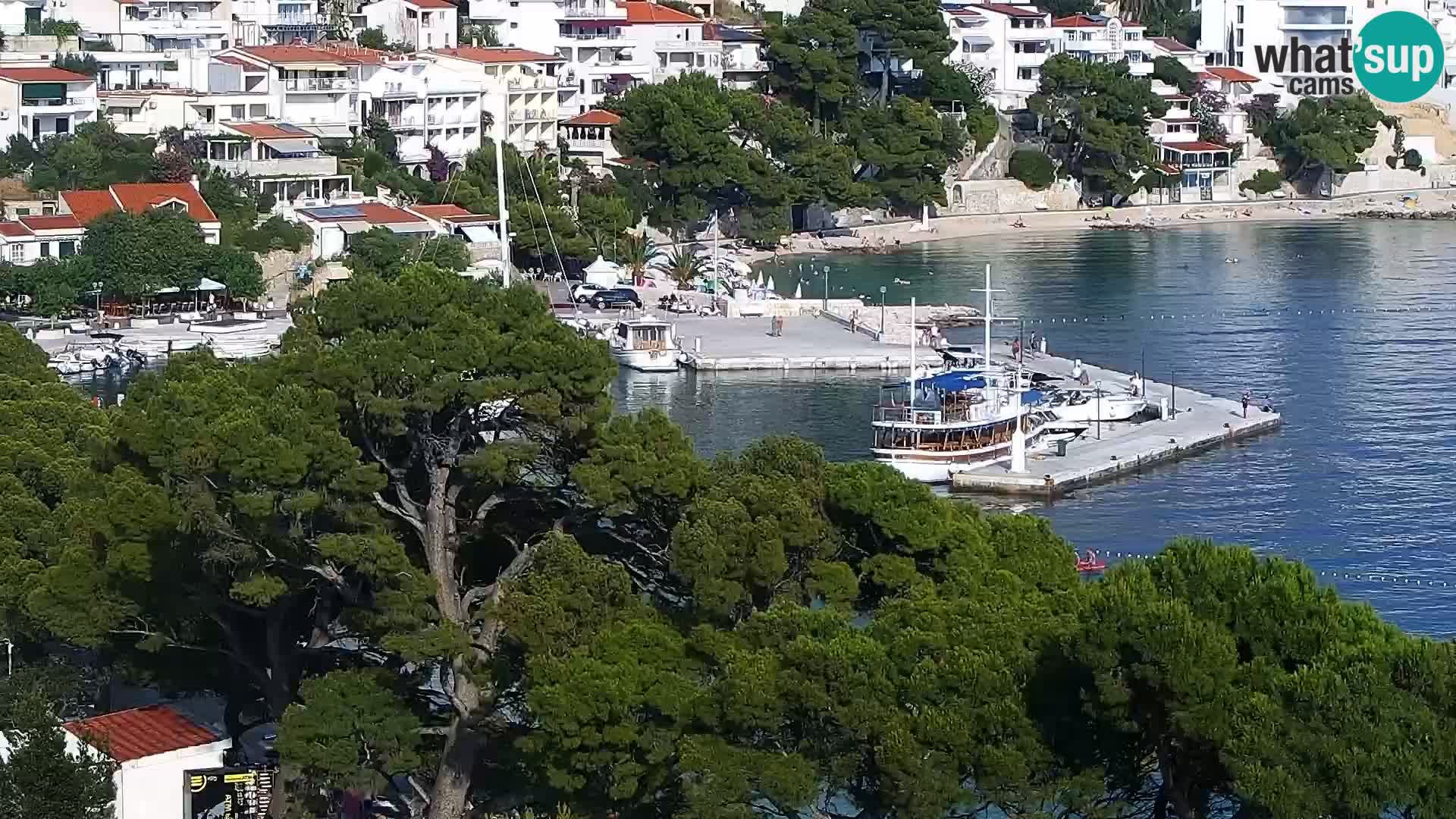 PTZ Webcam Brela – Panorama