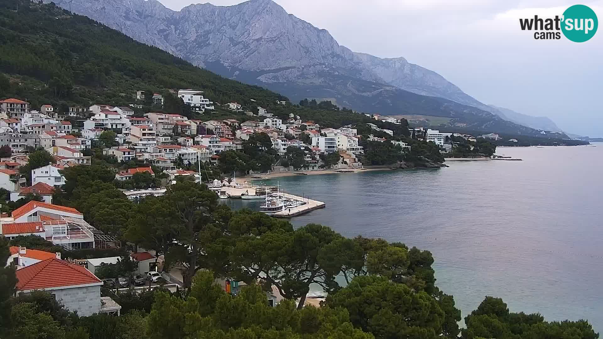 Okretna web kamera Brela – Panorama