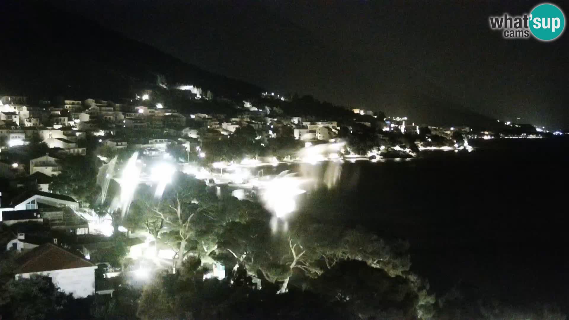 Live webcam Brela – Panorama