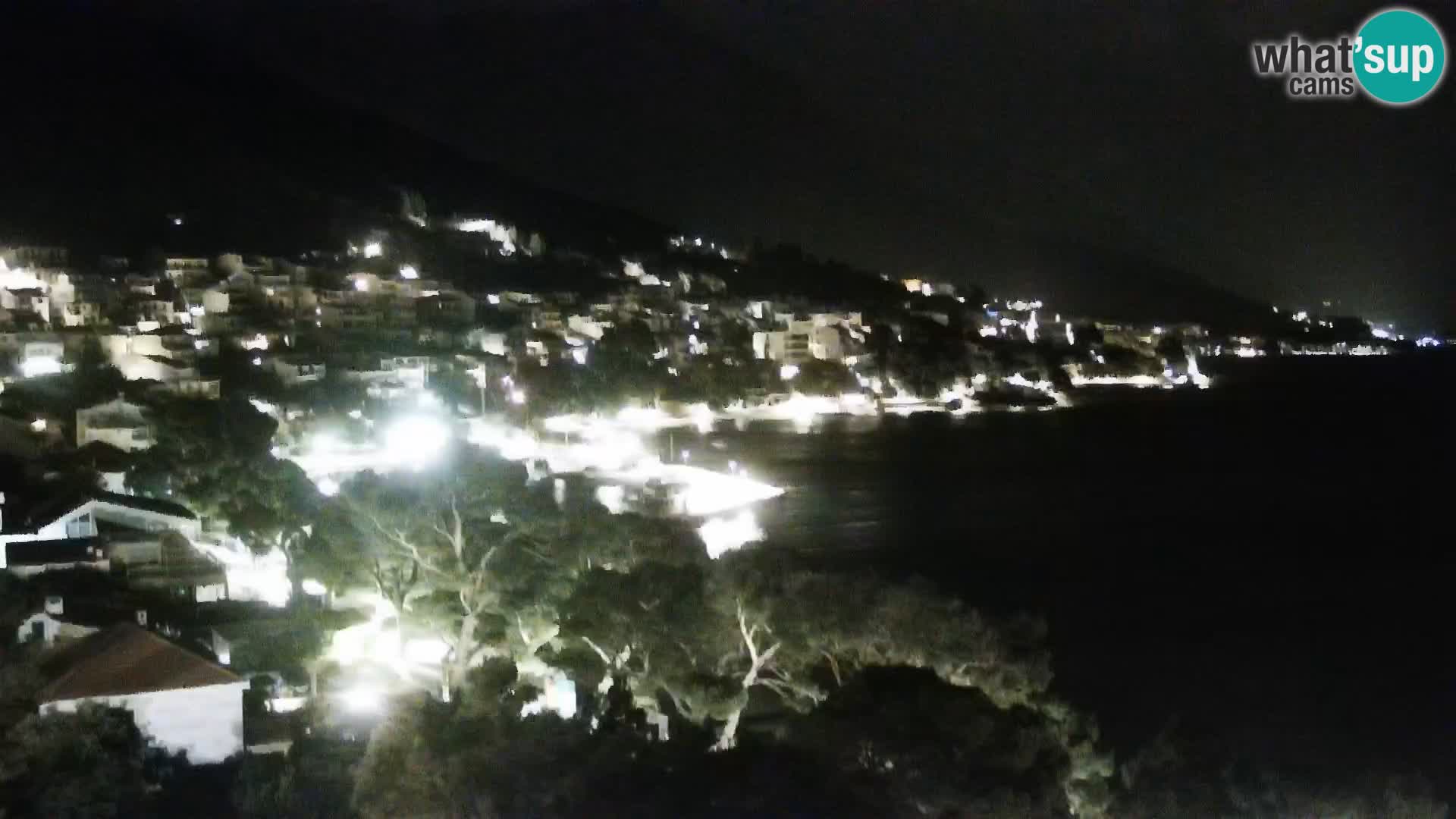 PTZ Webcam Brela – Panorama