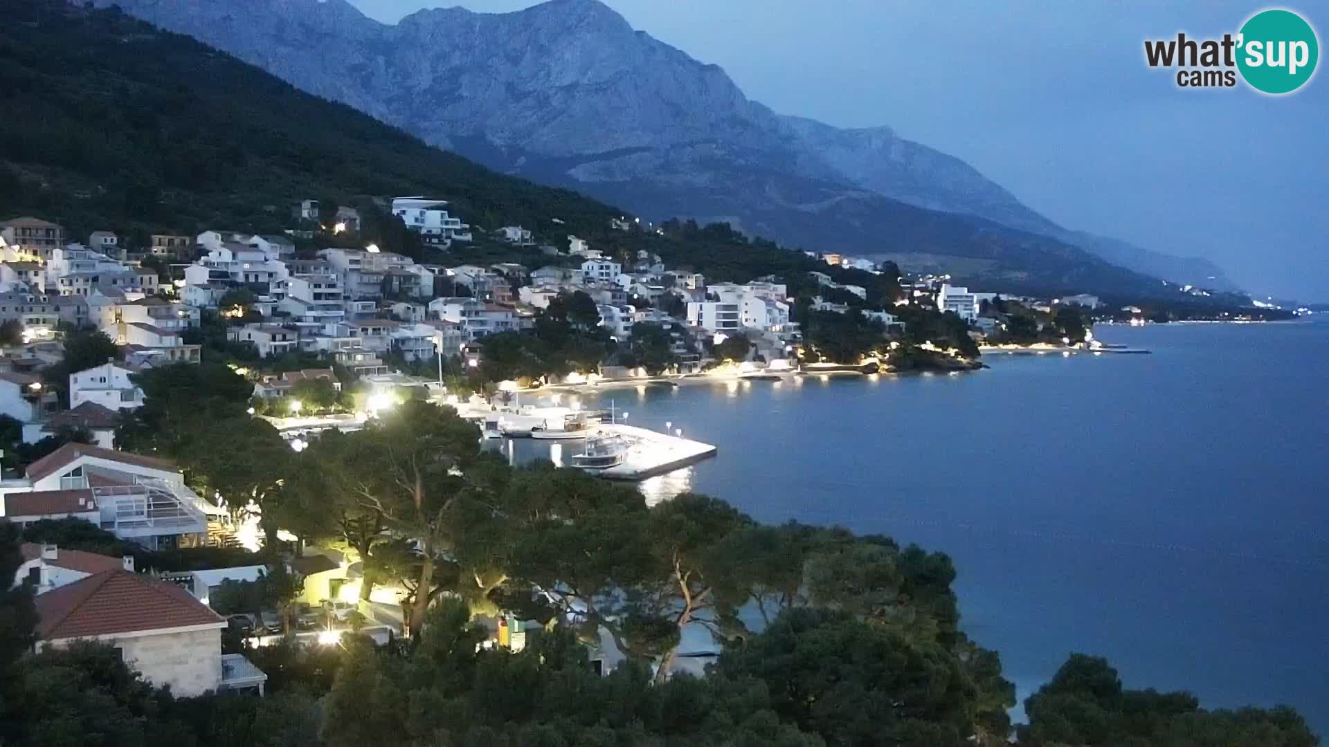 PTZ Webcam Brela – Panorama