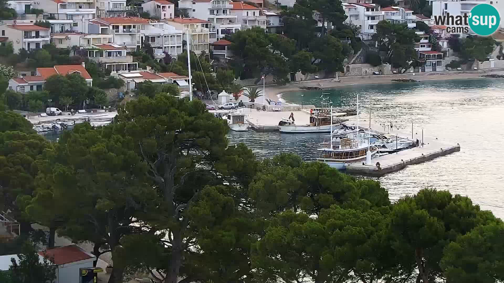 Okretna web kamera Brela – Panorama