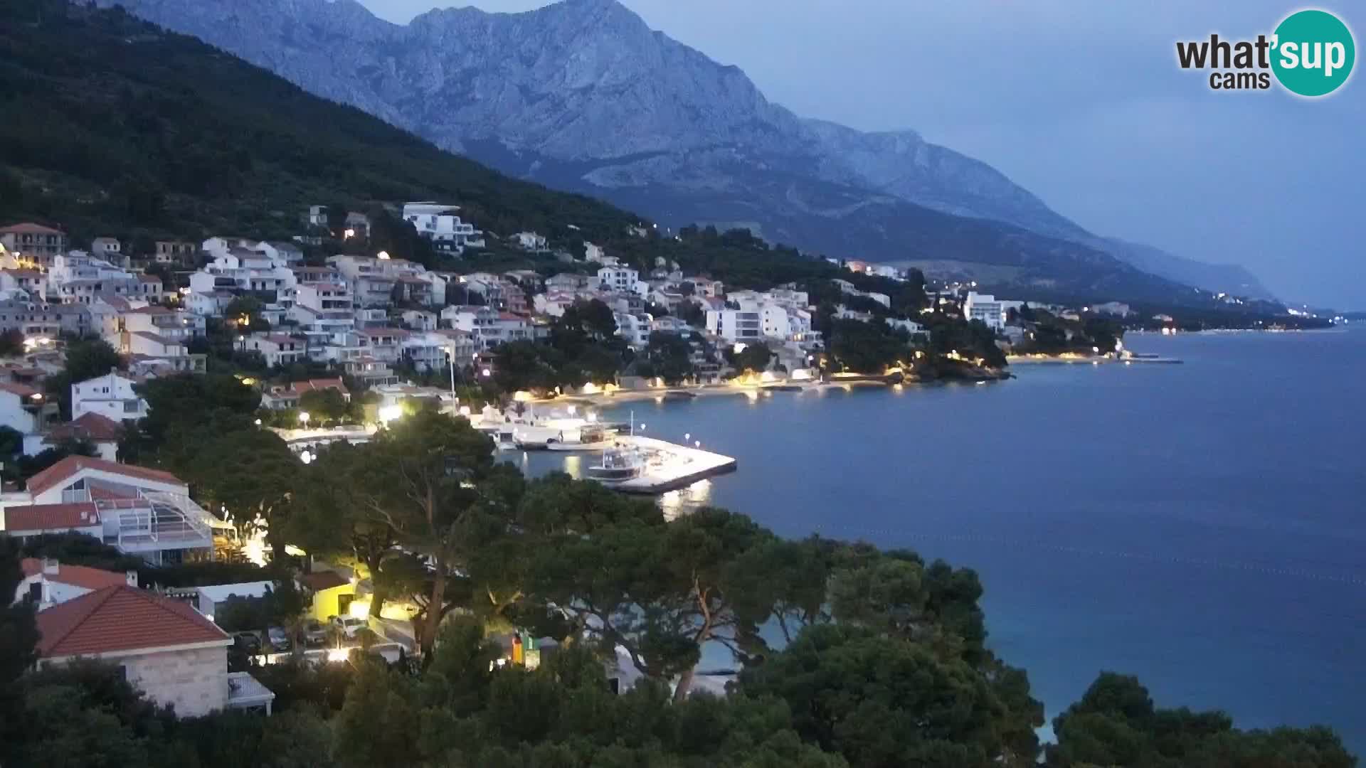 PTZ Webcam Brela – Panorama