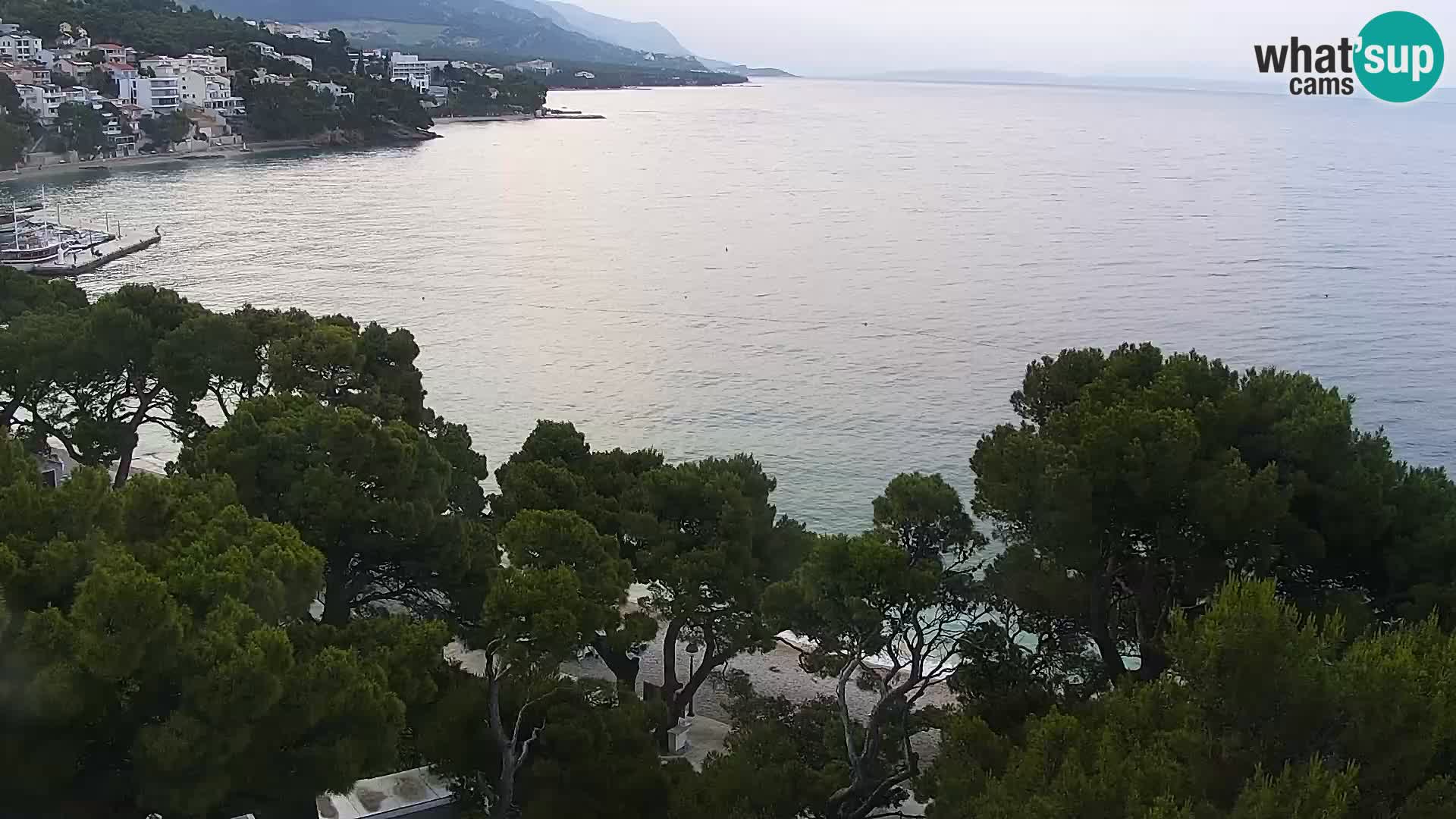 PTZ Webcam Brela – Panorama