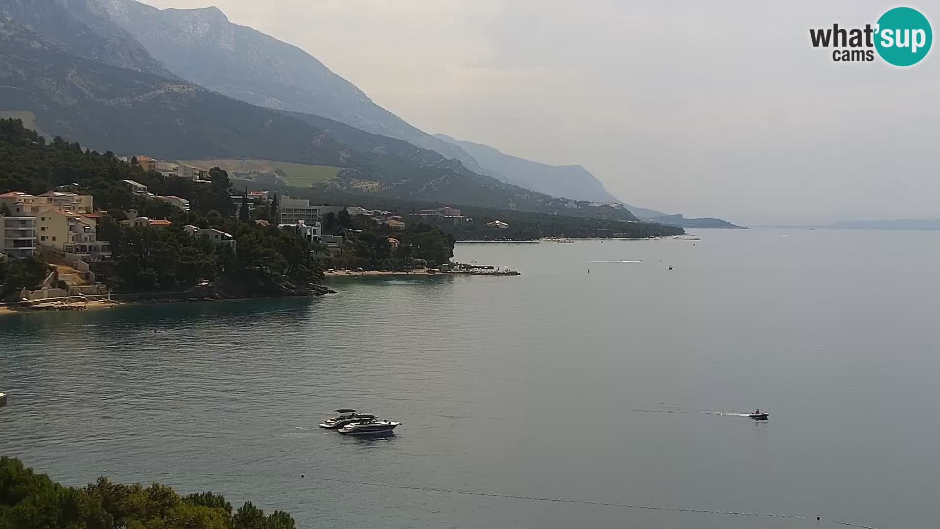PTZ Webcam Brela – Panorama