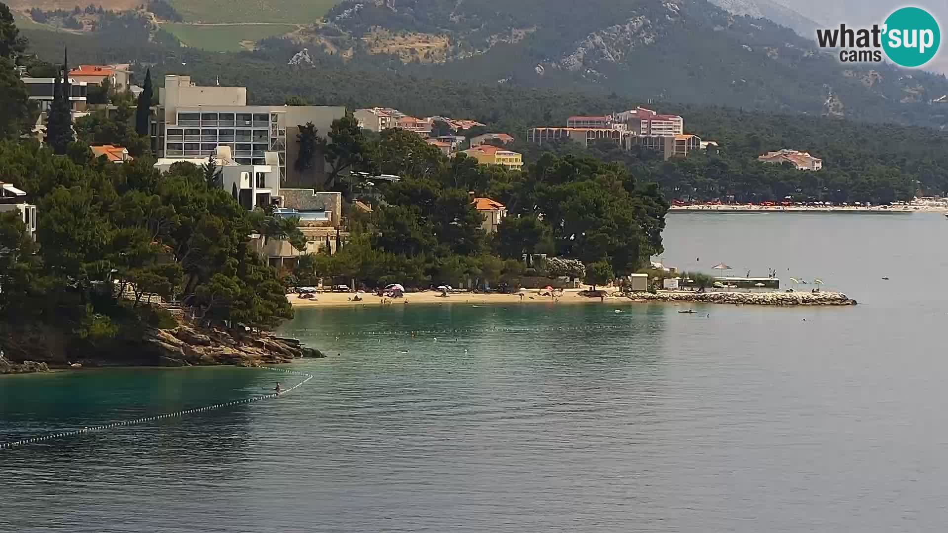 PTZ Webcam Brela – Panorama