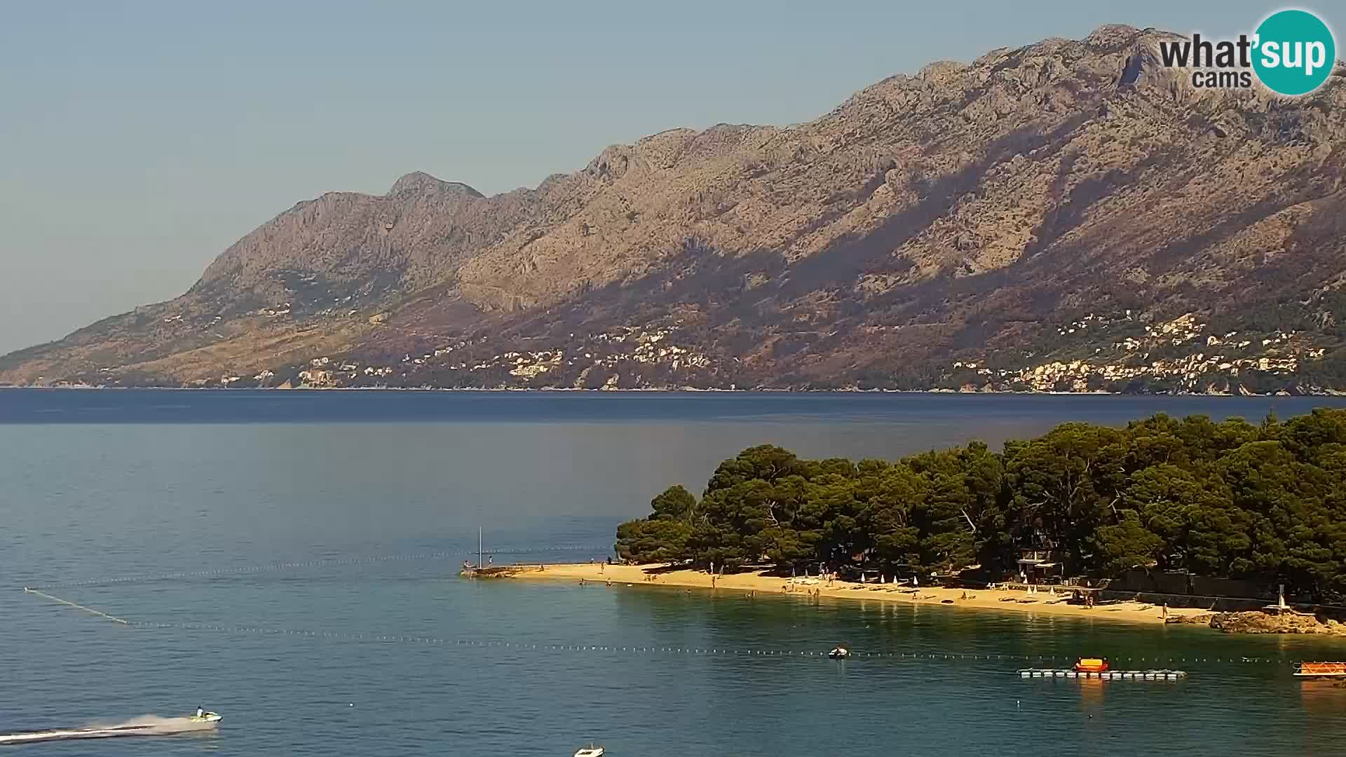 PTZ Webcam Brela – Panorama