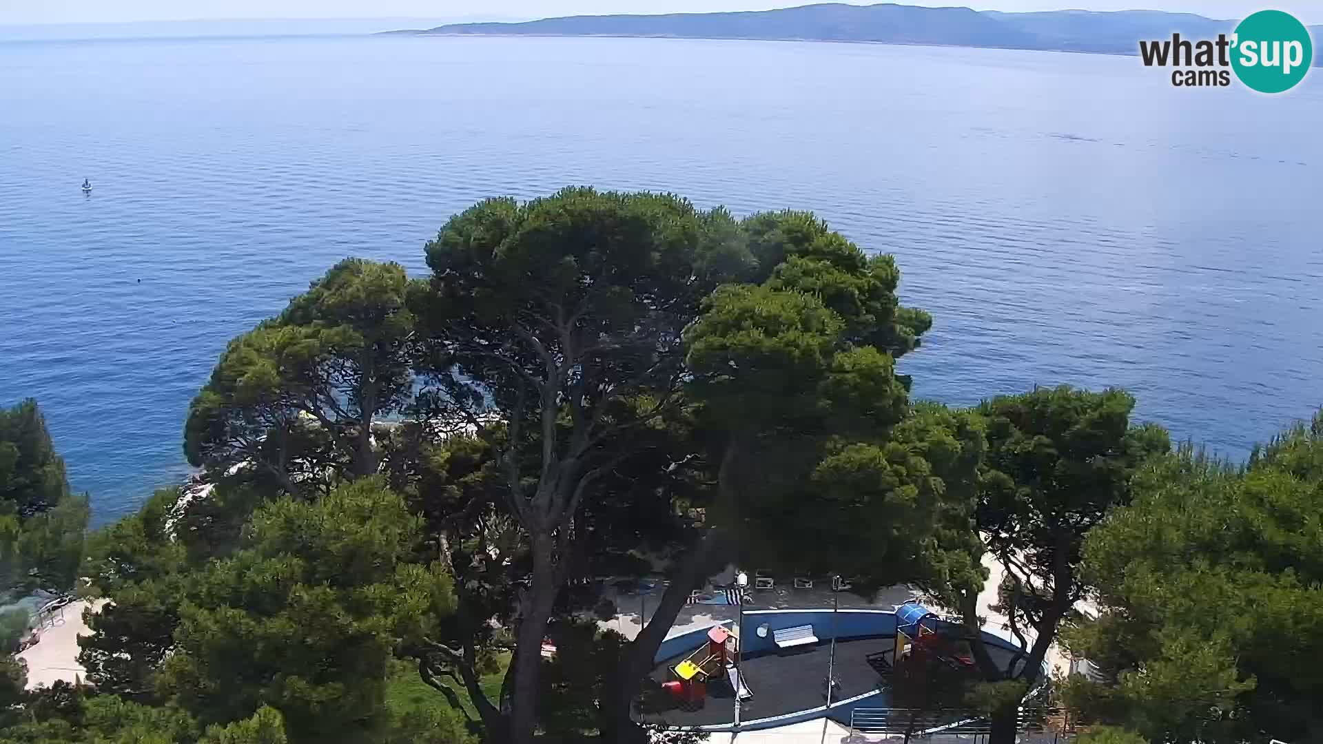 PTZ Webcam Brela – Panorama
