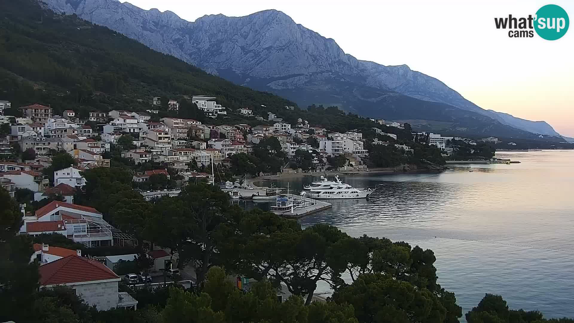 PTZ Webcam Brela – Panorama