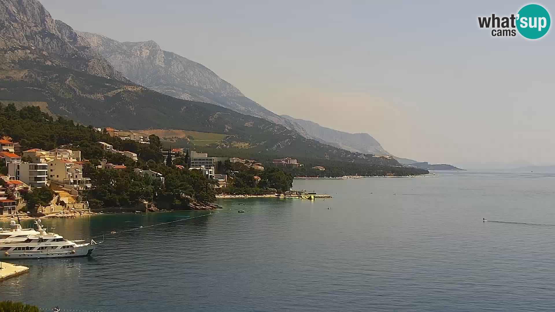 Livecam Brela – Panorama