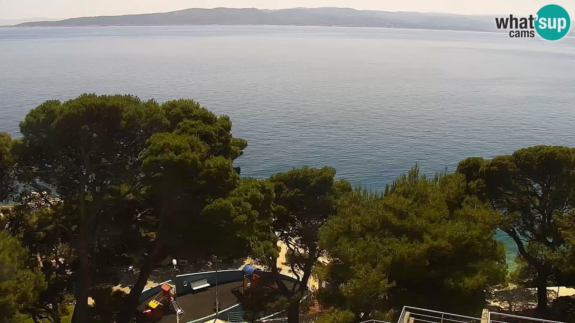 PTZ Webcam Brela – Panorama