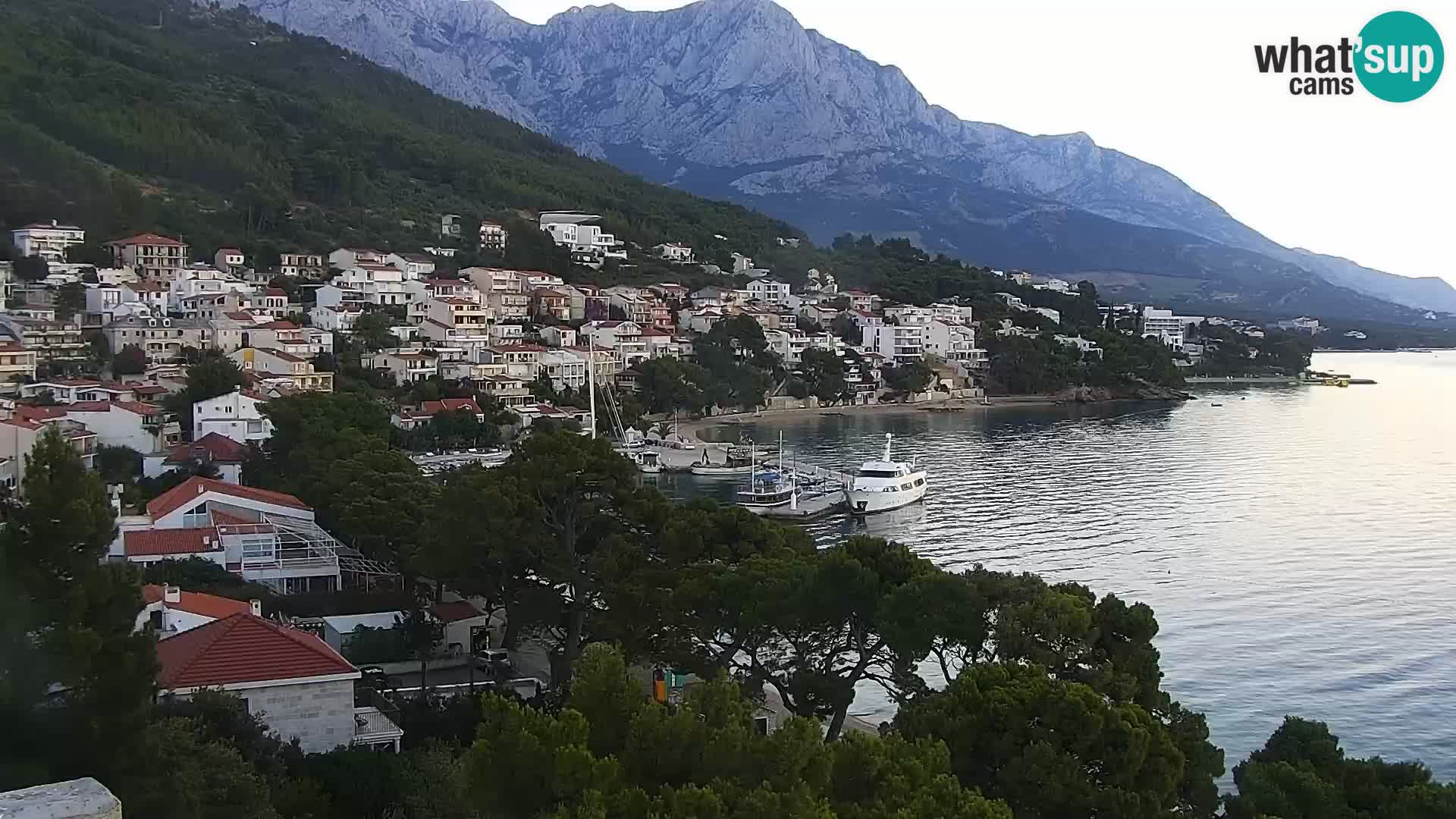 Okretna web kamera Brela – Panorama